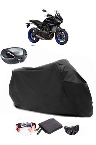 AutoEN Yamaha Tracer 700 Arka Çanta Uyumlu Siyah Motosiklet Branda Su Geçirme...