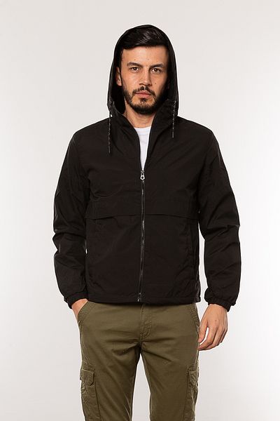 Cazador Μικρό παλτό αδιάβροχο Unisex με επένδυση από φλις με κουκούλα Jazz 1011