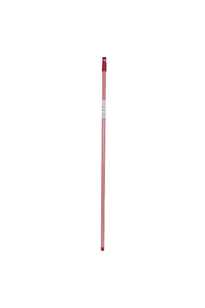 LokmanAVM Brush Handle Tip Screw Red White Double Color 120 Cm 1 Piece Code FSRNI