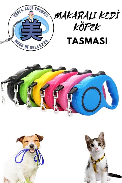 Modo Di Bellezza 3 Meter Roller Automatic Dog Cat Walking Leash Apparatus Strap Leash