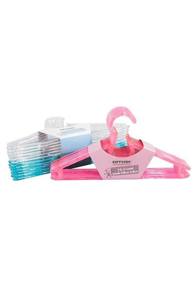 devigo 24-Piece Crystal Children's Clothes Hanger Baby Hanger