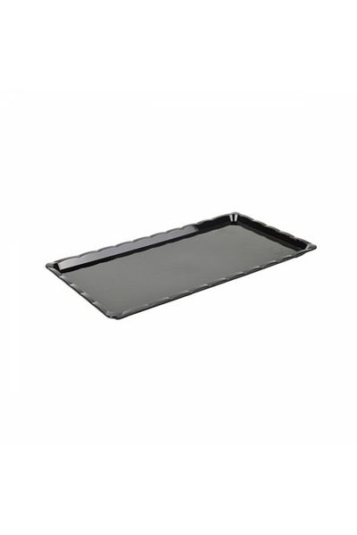 BENS BlacK UnbreaKable Tray Set of 2 - 17.4 x 32.3 x 1.3 h