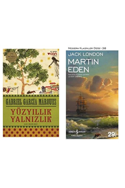 Can Yayınları Yüzyıllık Yalnızlık - Gabriel García Márquez - Martin Eden - Ja...