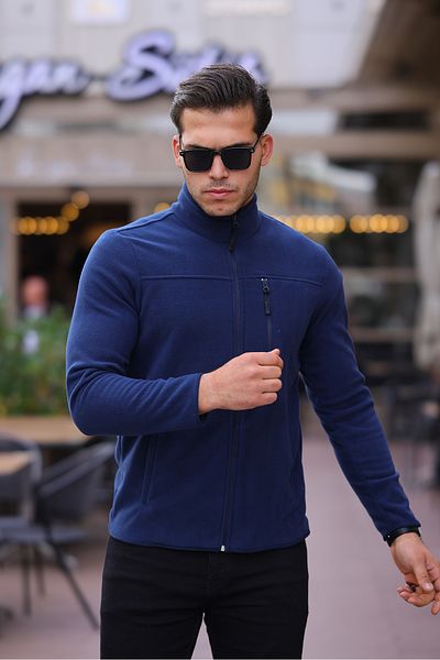 northerner Men's Zippered Fleece Winter Fleece Anti-Pilling