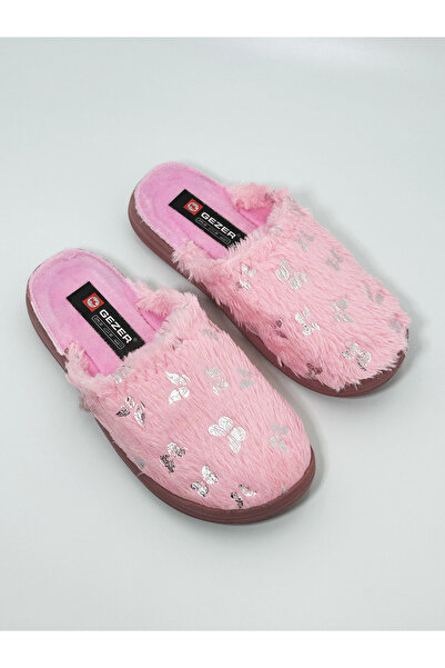 GEZER Γυναικείες χειμερινές παντόφλες εσωτερικού χώρου με αντιολισθητική σόλα με σχέδιο πεταλούδας ZSHOES