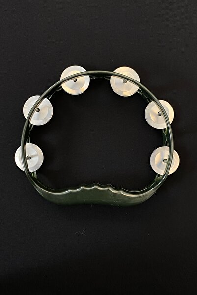 ZEYMERADE الدف الأخضر لوصيفة العروس، دف لحفلات الزفاف الليلية بالحناء مع جرس ...