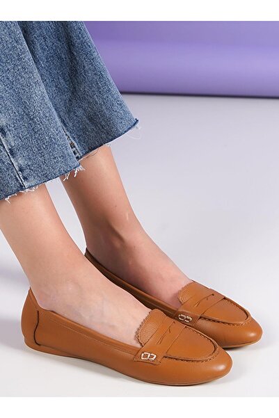 HVZ Exclusive Дамски мокасини от естествена кожа