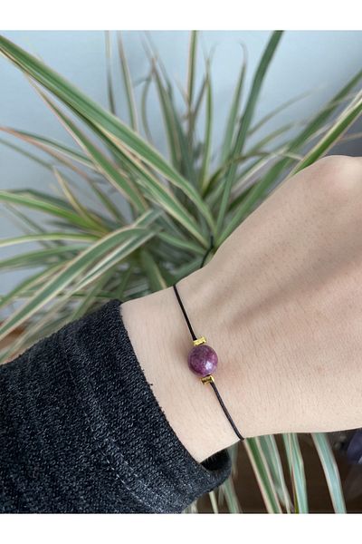 Bidüğüm Strengthening Garnet Lal Bracelet - Purifying Body and Spirit| My Biducum