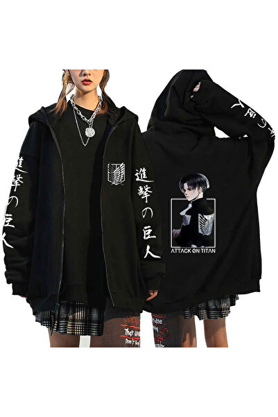 GALASHOP Titan Hoodie fermuarlı kapüşonlu Hoodie Mod49