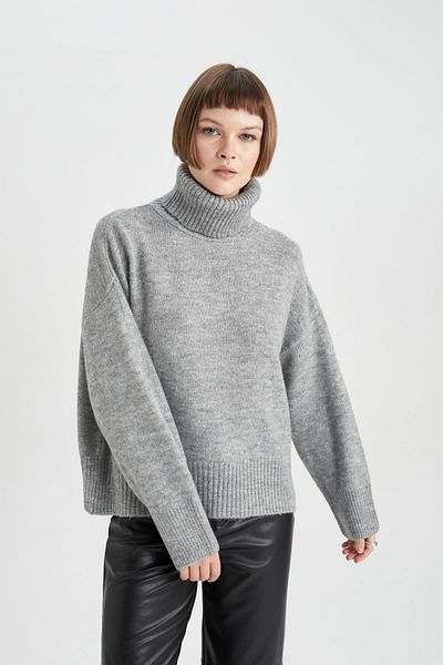 DeFacto Rolák Relax Fit svetr B2093ax23wn