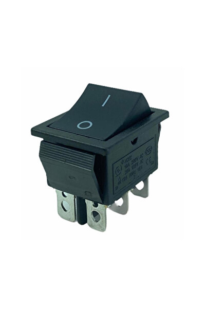 trendexpress IŞIKSIZ GENİŞ ANAHTAR ON-OFF 6P YAYLI 6 BACAK AÇMA KAPAMA ANAHTA...