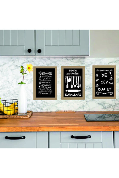 KAĞAN SÜS Mutfak Kuralları seti