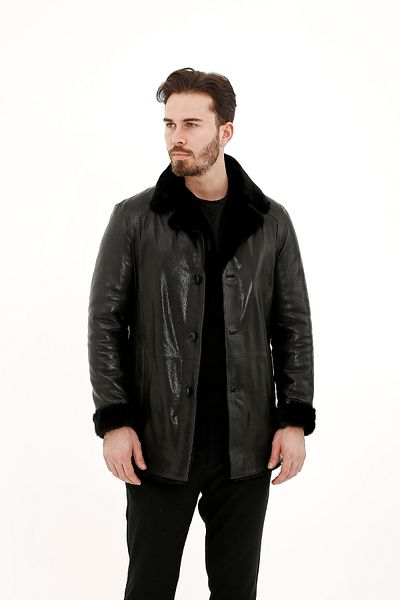 Tamer Tanca Men's Genuine Leather Leather Coat Leather Coat 797 2009 Y Erk Dr Jacket Sk22/23