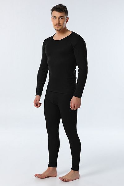 Lukitus Мъжки термо комплект Passion Black