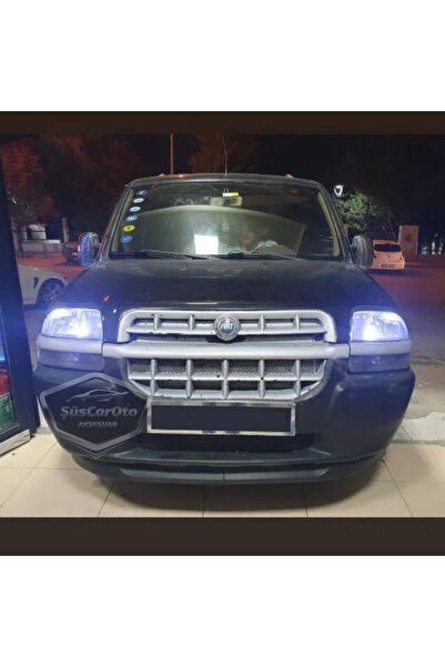 ŞüsCarOto Aksesuar Fiat Doblo D1 2000-2005 Uyumlu Astra H lip Esnek Ön Lip 2 ...