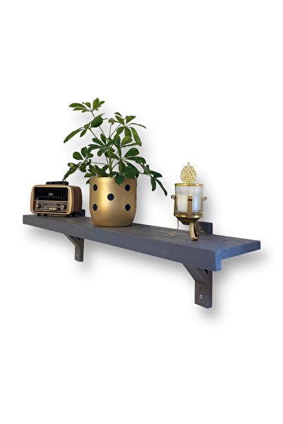 Hier Ahşap Dekoratif Raf 70 Cm, Duvar Rafı, Ahşap , Tv Altı Raf, Ahşap Kitapl...