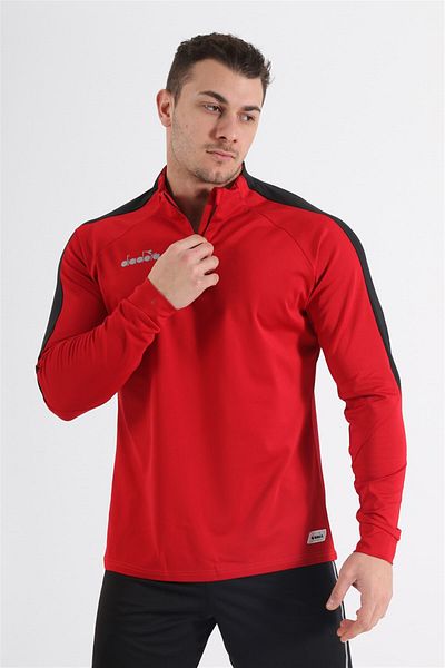 Diadora Mundial 21 Training αθλητική φόρμα Μονή Μπλούζα - Σκούρο Κόκκινο