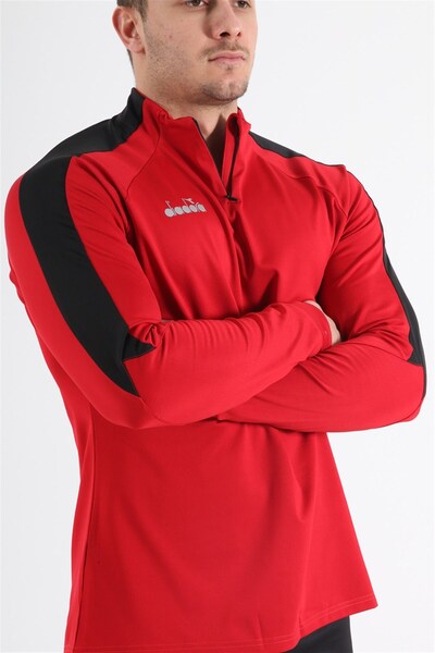 Diadora Mundial 21 Training αθλητική φόρμα Μονή Μπλούζα - Σκούρο Κόκκινο
