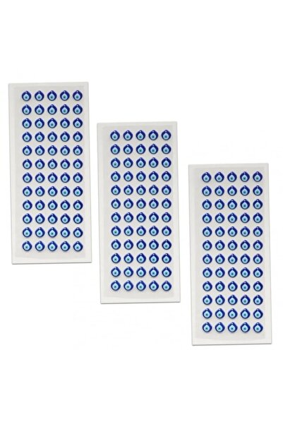 tüftürük Nazar Boncuklu Sticker Küçük 180 Adet, Çıkartma