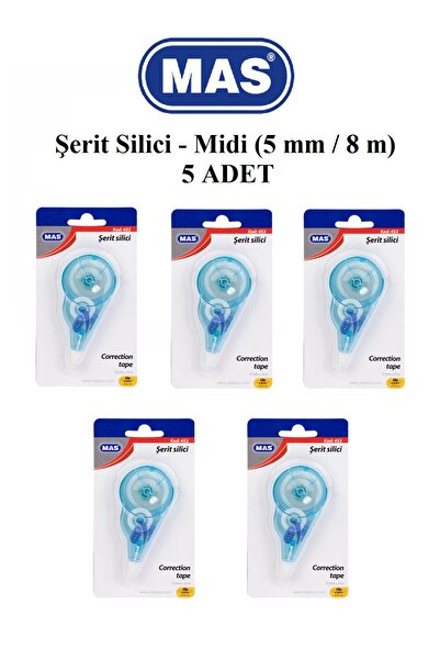 Mas Şerit Silici 5mmx8 metre 5'li Set
