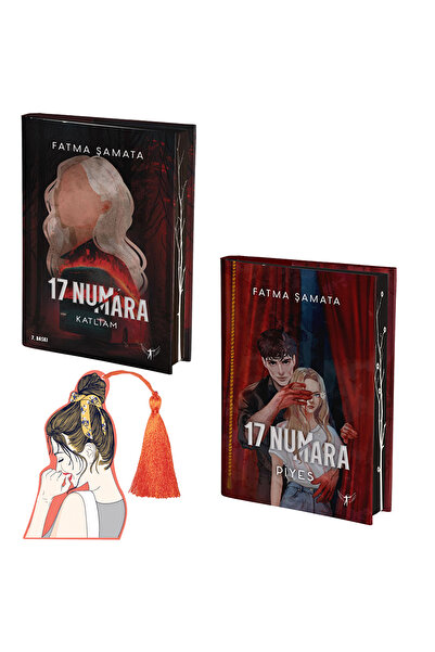 Artemis Yayınları fatma şamata -ciltli set- 17 numara katliam - ve- 17 numara piyes -2 kitap yırtılmaz ayraç hediyeli