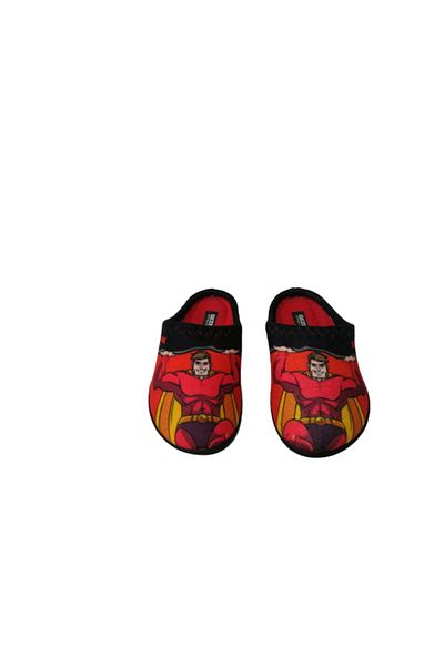 GEZER Papuci de interior pentru băiat portocaliu-galben Super Hero Figured