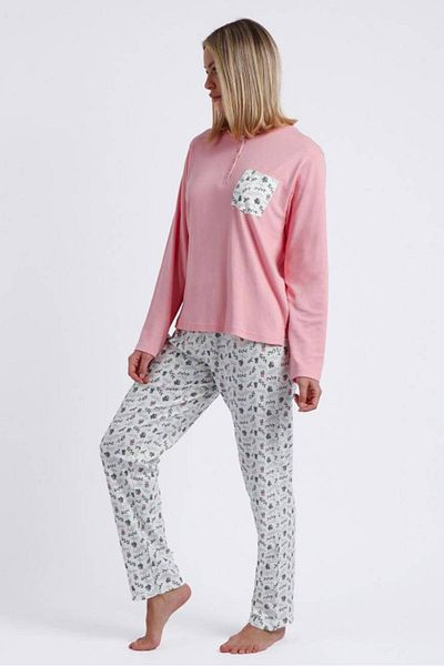 AYYILDIZ 60220 Pink Pajama Set