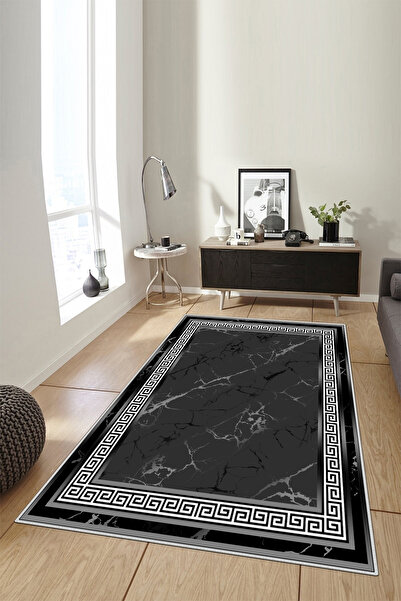 Halise Home Kaymaz Tabanlı Yıkanabilir Dijital Baskılı Halı Yolluk Mutfak Hal...