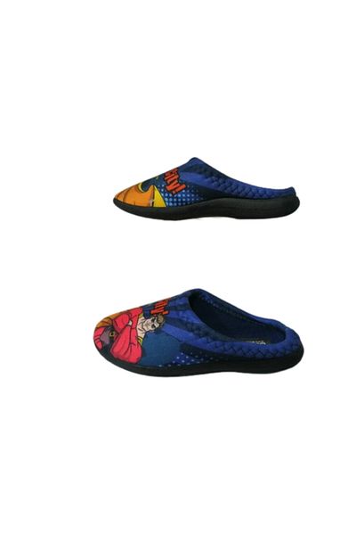 GEZER Παντόφλες εσωτερικού χώρου Boy's Navy Blue Night City Figured