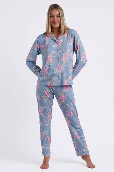 AYYILDIZ 60230 Set pijama albastru