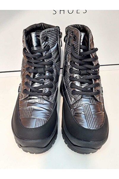 Guja Su Geçirmez Kaymaz Taban Dolgu Topuk Guja Sneaker Kadın Bot