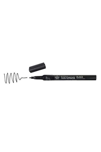 Sakura Pen Touch 1.0 Mm Black Fine Marker Pen Xpmk-49