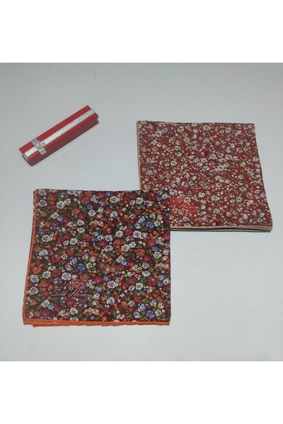 Silk Home Yeni Sezon Desenli Soft Eşarp 2'li Set - Hediyelik