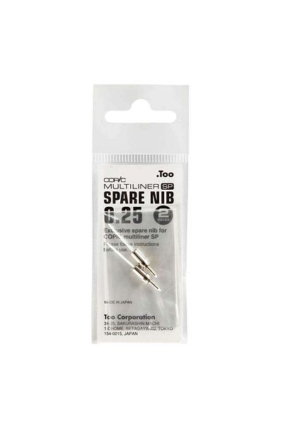 Copic Multiliner Sp Tip 2 Pack 0.25mm