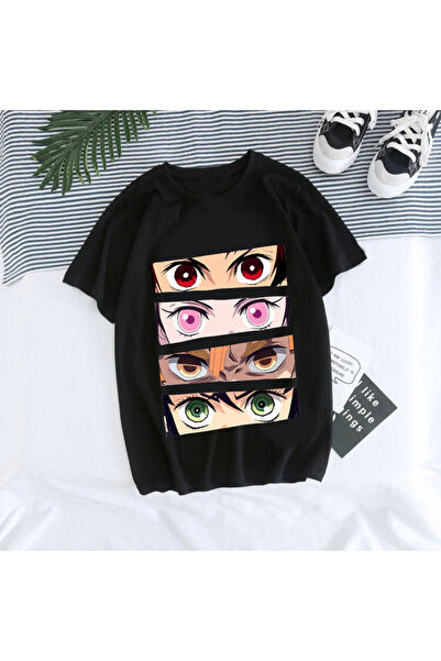 GALASHOP تي شيرت انمي ياباني شيطان القاتل للجنسين تانجيرو كامادو كيميتسو نيزو...