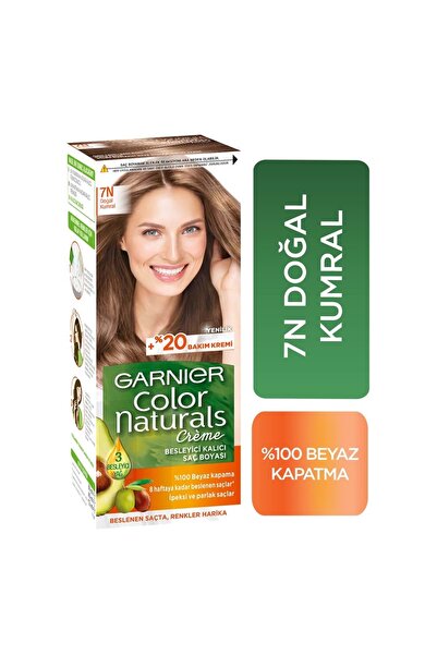 Garnier Color Naturals Krem Saç Boyası 7N Doğal Kumral