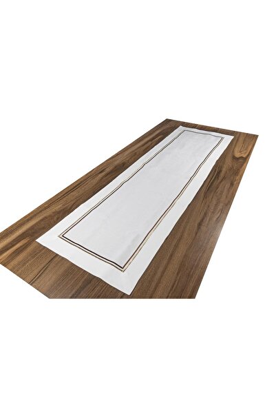 Mikasa Moor Celine Brown Gold Runner 50x170