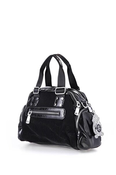 ÇÇS 17116 Geantă Crossbody Neagră