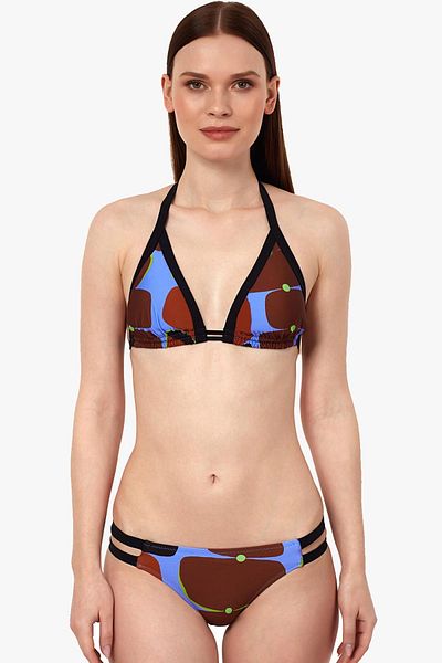 AYYILDIZ 1596 Set de bikini violet
