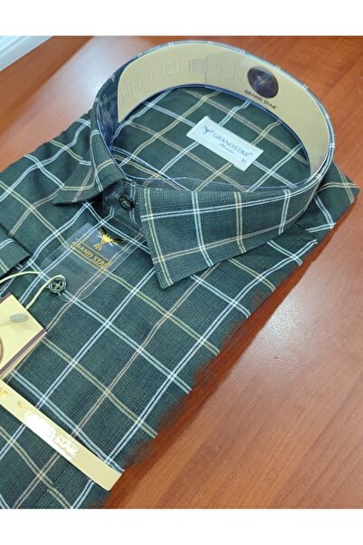 Grand Star DAYNOGLU LONG SLEEVE MEN'S SHIRT WITH POCKET COLLAR AND HIDDEN BUTTONS