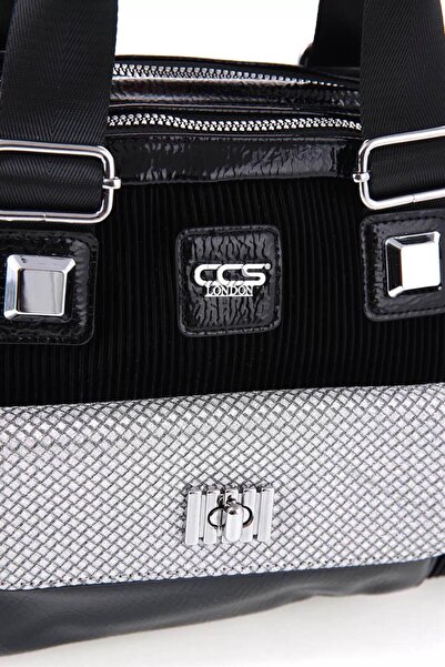 ÇÇS 17116 Geantă Crossbody Neagră