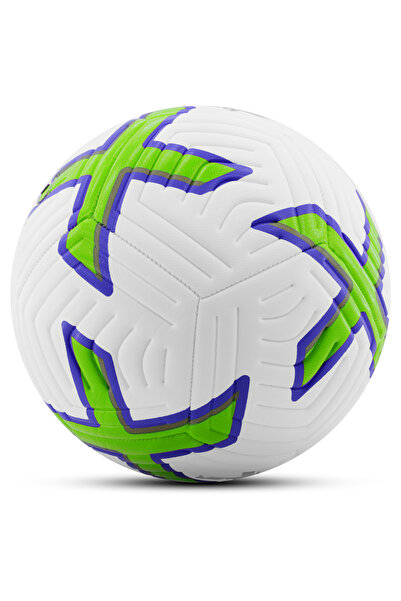 Ozsport Telvesse Orijinal Futbol Topu Wind Şişirme Pompalı Sert Zemin Halı Saha Futbol Topu Hibrit No:5