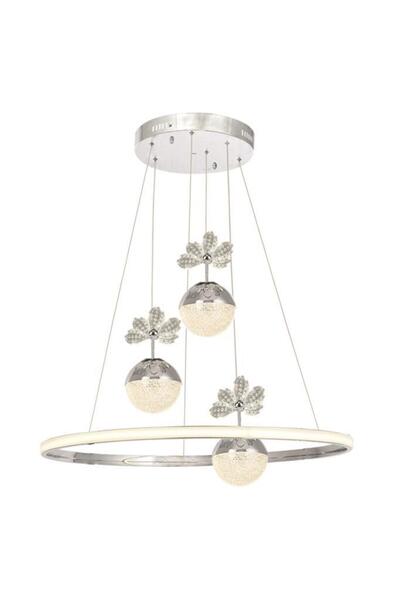 Eray Aydınlatma 2078-40 KR 3 Toplu Led Krom Avize