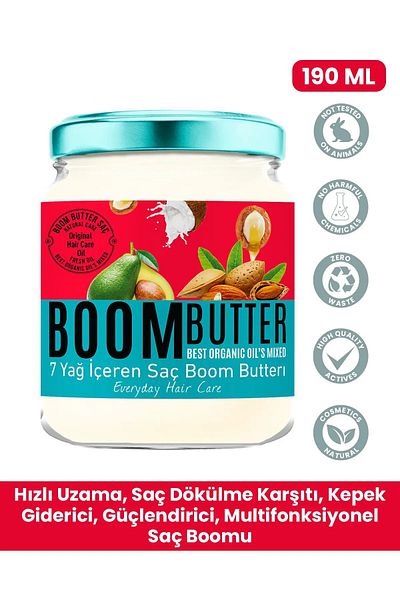 PROCSIN Magic Mix 9 Essence Hair Keratin Butter + BOOM BUTTER Hair Care Oil Containing 7 Oils