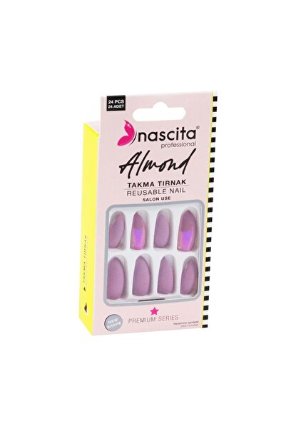 nascita 24'lü Almond Renkli Takma Tırnak - 152