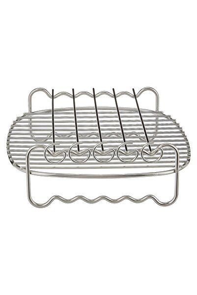 Popüler Philips Airfryer XXL Combi HD9875, HD9880 Uyumlu Izgara Teli ve Şiş A...