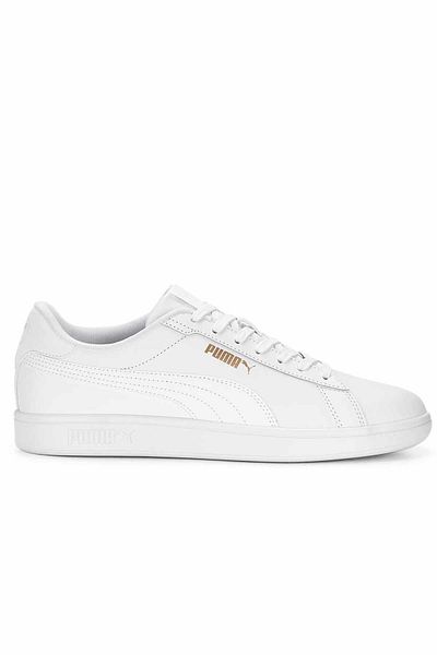 Puma Ανδρικά λευκά αθλητικά παπούτσια Smash 3.0 - Casual, 390987 -01-1
