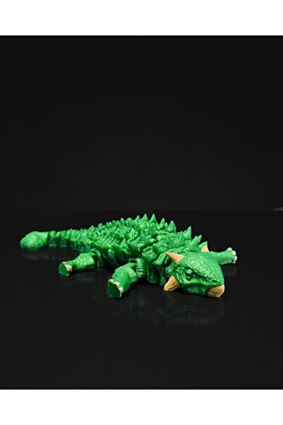 TuransoyCraft Jurassic Park Yaşlı Dinozor Oyuncak Jurassic World Ankylosaurus Dinazor Hareketli Oyuncak 22CM