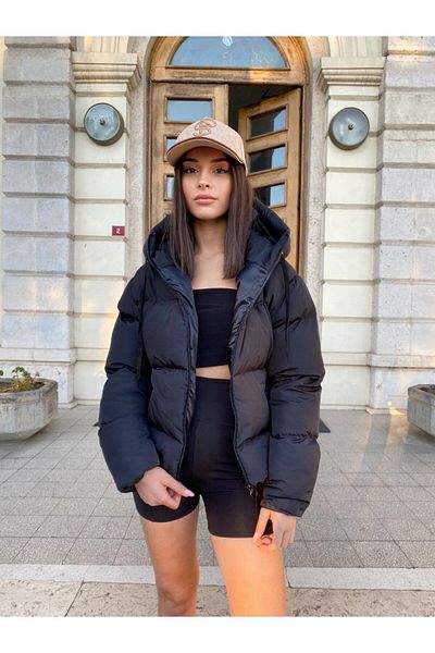 La Querta Women's Hooded Puffer Coat