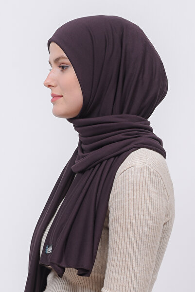 Altobeh Hijab Χτενισμένο Βαμβακερό Σάλι Απλό